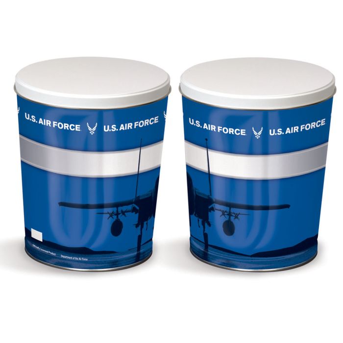 3.5 Gallon United States Air Force Popcorn Tin