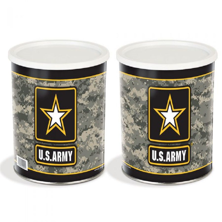 1 Gallon United States Army Popcorn Tin