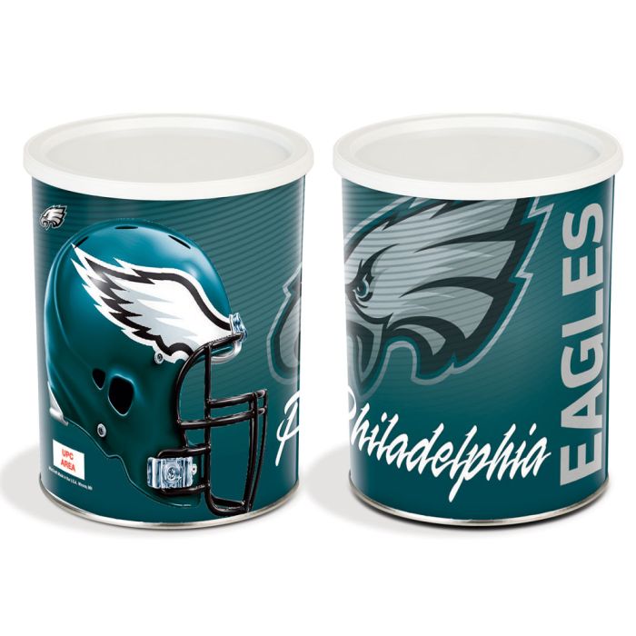 1 Gallon Philadelphia Eagles Popcorn Tin
