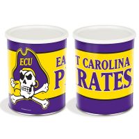 1 Gallon ECU East Carolina Pirates Popcorn Tin