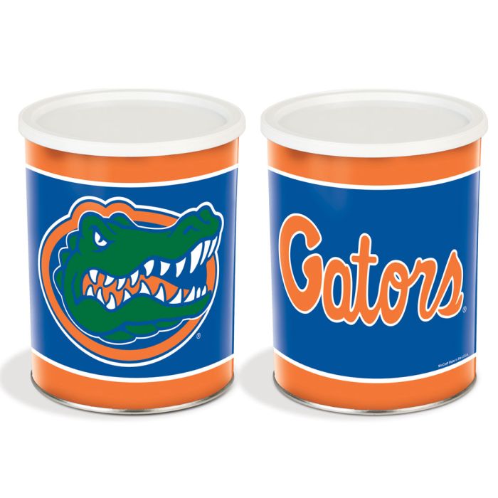1 Gallon Florida Gators Popcorn Tin