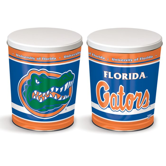 3.5 Gallon Florida Gators Popcorn Tin