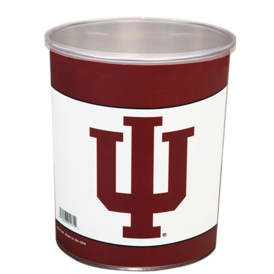 1 Gallon Indiana Hoosiers Popcorn Tin
