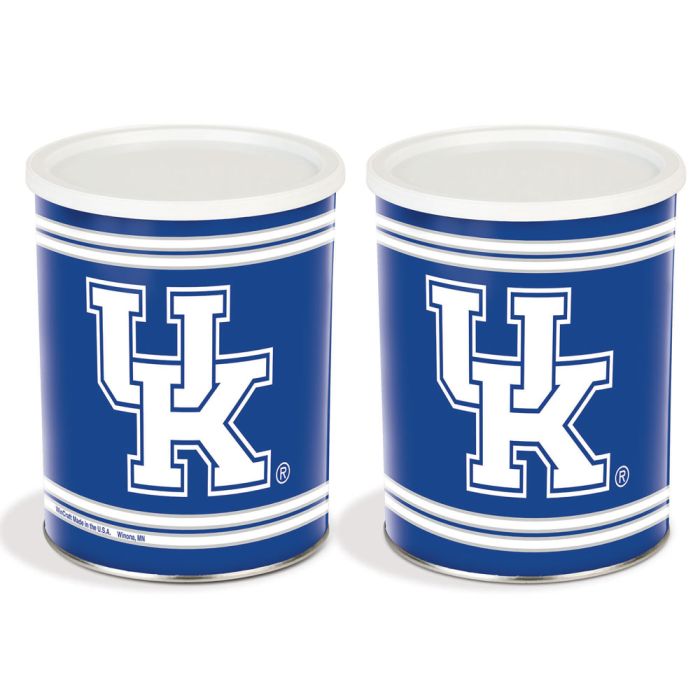 1 Gallon Kentucky Wildcats Popcorn Tin