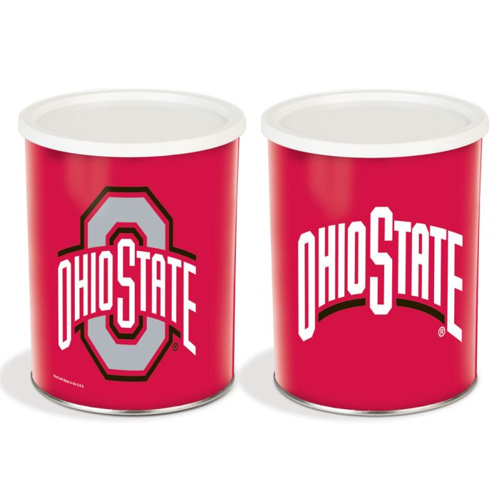 1 Gallon Ohio State Buckeyes Popcorn Tin