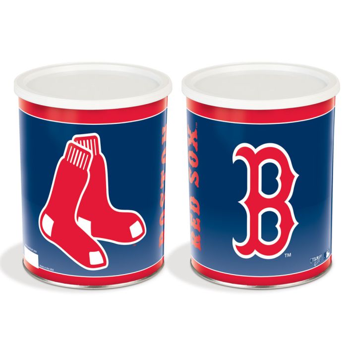 1 Gallon Boston Red Sox Popcorn Tin