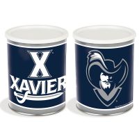 1 Gallon Xavier Musketeers Popcorn Tin