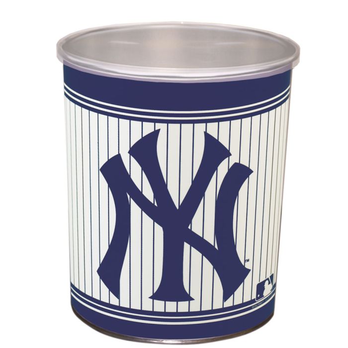 1 Gallon New York Yankees Popcorn Tin