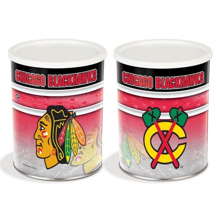 1 Gallon Chicago Blackhawks Tin