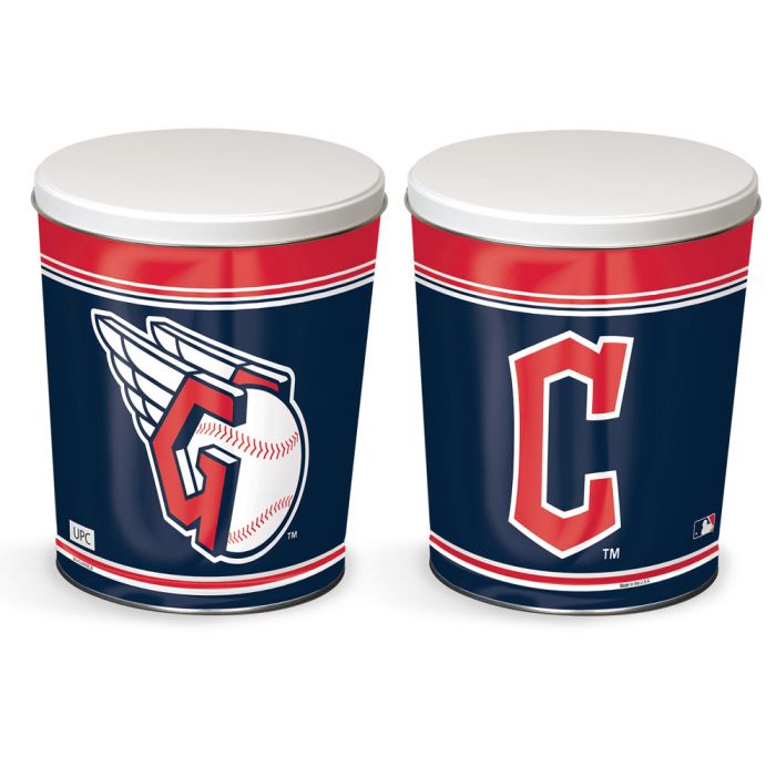 3.5 Gallon Cleveland Guardians Popcorn Tin