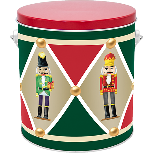 1 Gallon Majestic Nutcracker Tin