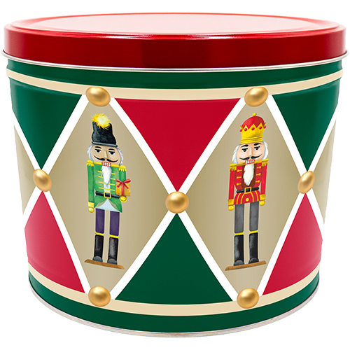 2 Gallon Majestic Nutcracker Tin
