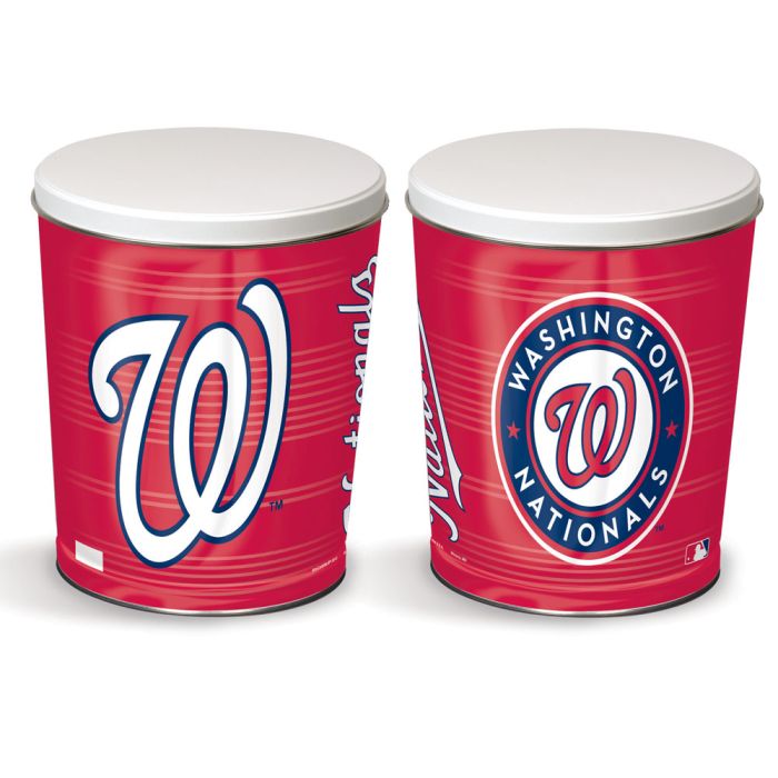 3.5 Gallon Washington Nationals Popcorn Tin