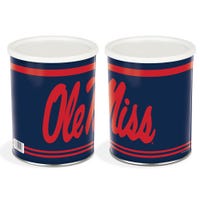 1 Gallon Ole Miss Rebels Popcorn Tin