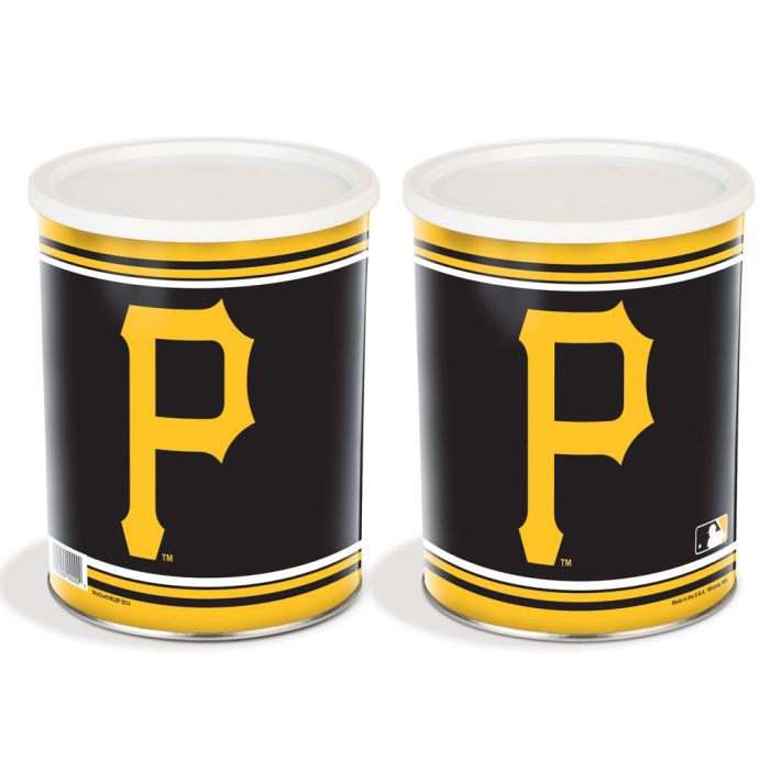 1 Gallon Pittsburgh Pirates Popcorn Tin